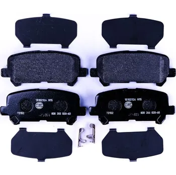 Brzdová destička Sada brzdových destiček, kotoučová brzda HELLA PAGID 8DB 355 020-601