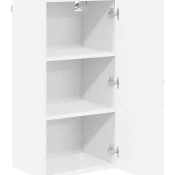 Příborník do zásuvky Kuchyňská skříň Bílá 40 x 31 x 80 cm kompozitní dřevo