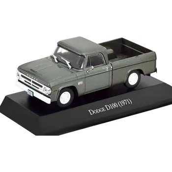 autíčko Dodge D100 1971 Pick-Up 1:43 - DeAgostini časopis s modelem Dodge D100 Pick Up 1971 - kovový model