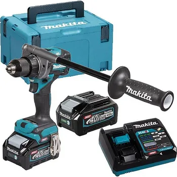 Makita DF001GM201 aku bezuhlíkový vrtací šroubovák Li-ion XGT 40V/4,0Ah, Makpac + sada 1911V6-0
