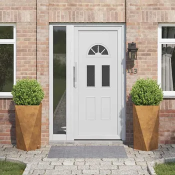 Truhlík Truhlík 2 pcs Rezavá 40 x 40 x 75 cm Povětrnostně odolná ocel