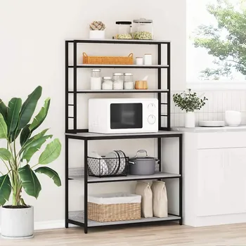 Příborník do zásuvky Kuchyňská polička Šedá Sonoma 100 x 40 x 168 cm