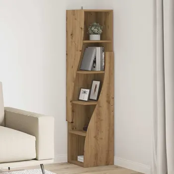 Rohová skříňka Artisanový dub 32x32x140cm kompozitní dřevo