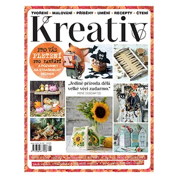 Kreativ – 1 rok + kniha Zážitkář – Kuchařka – AKCE