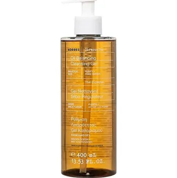 Čistící gel KORRES Olympus Tea Oil Balancing Cleansing Gel 400 ml