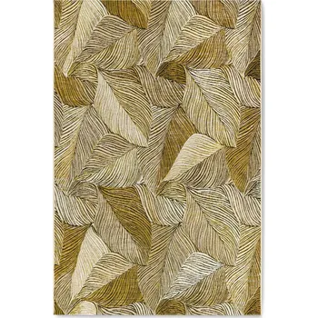 Koberec Kusový koberec Villeroy & Boch 106059 Gold, Black – na ven i na doma Rozměry koberců: 120x180