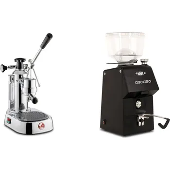 Kávovar La Pavoni Europiccola Lusso + Ascaso H64, black