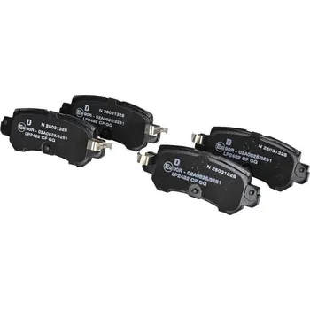 Brzdová destička Sada brzdových destiček, kotoučová brzda DELPHI LP2482