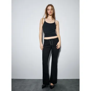 Dámská móda Zvonové kalhoty - 44 - House - černá - 849IT-99X