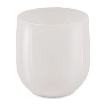 Příslušenství ke karavanu Dvě designové plastové sklenice na džus Camp4 varianta Bílé