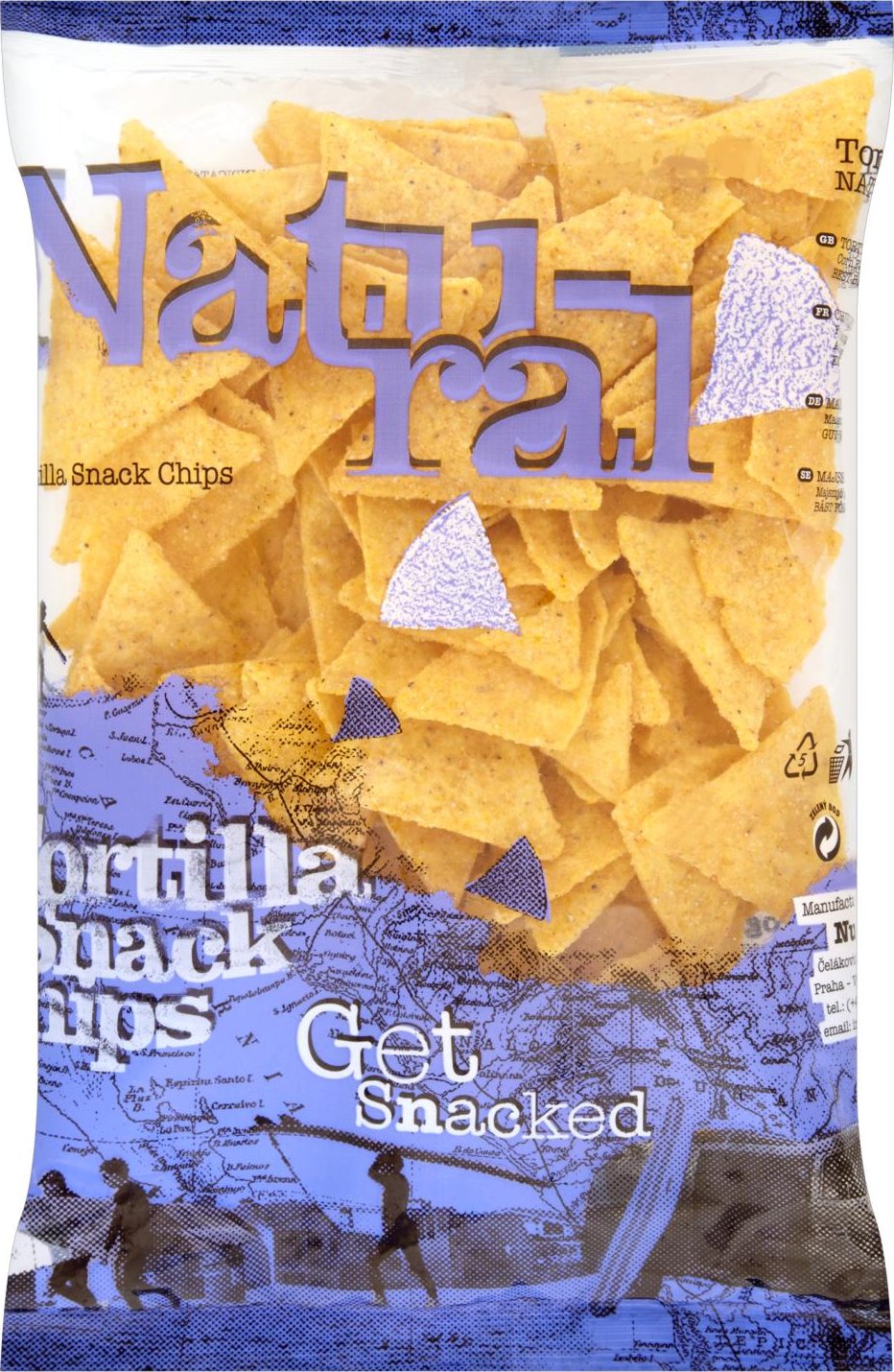 Nuevo Progreso snack tortilla chips salt 800g