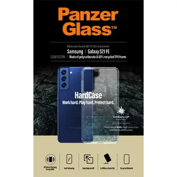 Pouzdro na mobilní telefon PanzerGlass Pouzdro HardCase AB pro Samsung Galaxy S21 FE transparentní (0325)