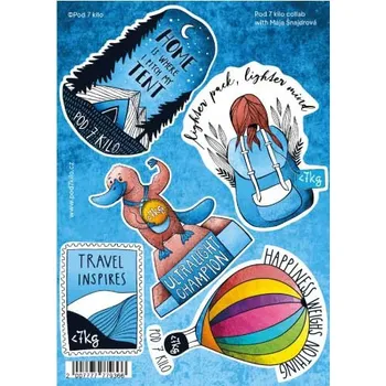 Nášivka Pod 7 kilo Samolepky arch Verze: arch 2 en