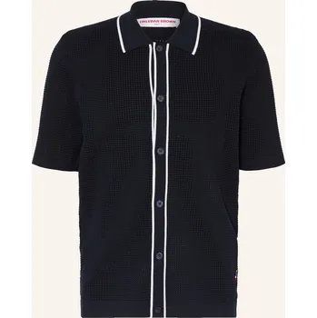 Pánská košile Orlebar Brown Pánská Resortová Košile Roddy Slim Fit, tmavě...