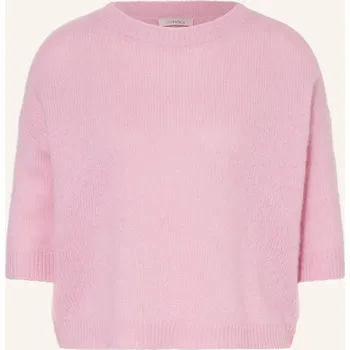 Dámský svetr Lilienfels Dámský Kašmírový Svetr S 3/4 Rukávem, růžová, 34
