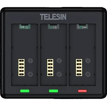 Nabíječka na 3 baterie pro GoPro HERO 13 Telesin (S0-BCG-12-TGP)