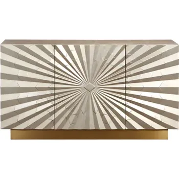 Komoda Komoda Stilig ST802 150 cm šampaňská/zlatá