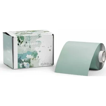 Alobalová fólie Ostatní výrobci Bratt embosovaný alobal v roli 12 cm x 100m Mint Green