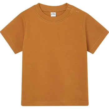 Pracovní obuv Babybugz Tričko BZ02, krátký rukáv, dětské - AKCE! COT710002zi375-toffee Karamelová 3-6