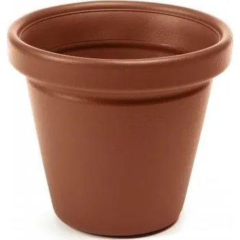 Květináč LAMELA Květináč AGAWA DLUTO, průměr 39cm, výška 34cm, terakota