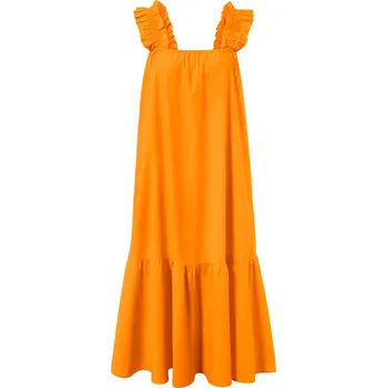Dámské šaty 638794 - Tchibo - Popelínové šaty - pro ženy - vel. 44 - barva: oranžová