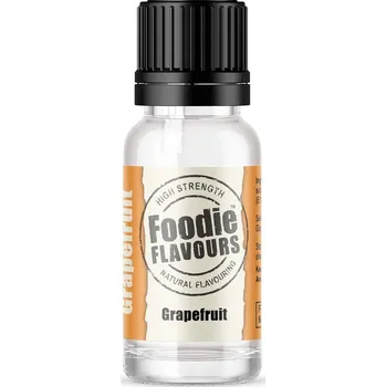 Přisada na vaření a pečení Foodie Flavours Přírodní koncentrované aroma 15ml grapefruit | Skvělé pro Váš domácí dort