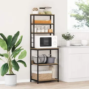 Příborník do zásuvky Kuchyňská polička Artisanový dub 60 x 40 x 168 cm