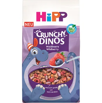 HiPP BIO křupavé Dino müsli Lesní ovoce 300g
