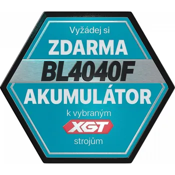 Baterie Makita BL4040F 40V/4,0Ah k zahradním strojům (po registraci, expedice ze skladu Makita)