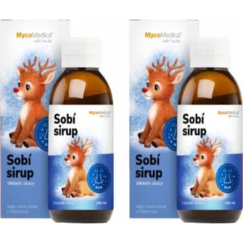 MycoMedica Sobí sirup 2x 200 ml (Sobí sirup)