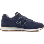Pánská vycházková obuv NEW BALANCE-ML574EPA M jeans blue Modrá 45,5
