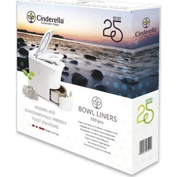 Příslušenství ke karavanu Sáčky pro odpad ze spalovací toalety Cinderella množství 5 x 500 ks