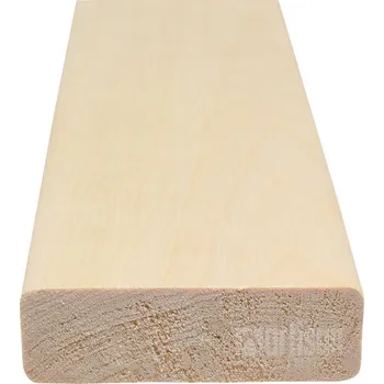 Obklad Saunová hoblovaná prkna 28x90x3000, Osika, kvalita A