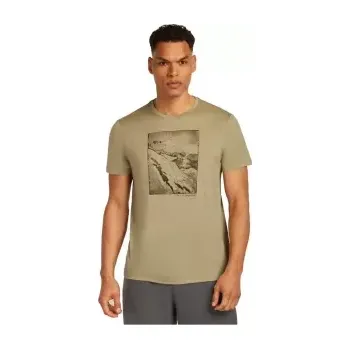 Icebreaker Men Mer 150 Tech Lite SS Tee Summit, FLAGSTONE