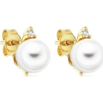 Sběratelství Bergl Diamonds - Peris perlové náušnice