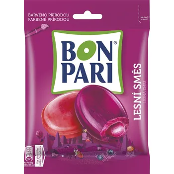 Bonbon BonPari prem Lesní 90g 31.1.2026 (Kartonové balení : 35 ks)
