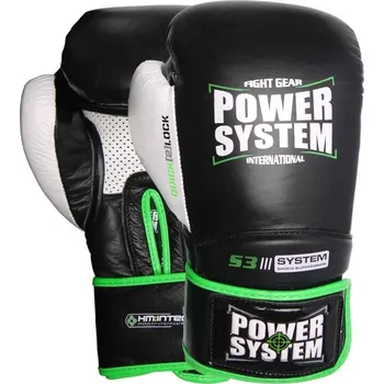 Boxerské rukavice Power System Boxerské rukavice Impact Evo černé