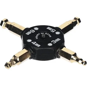 Šroubovák Japonský 4-cestný imbusový klíč s bondhus koncem SK11 - SXR41B