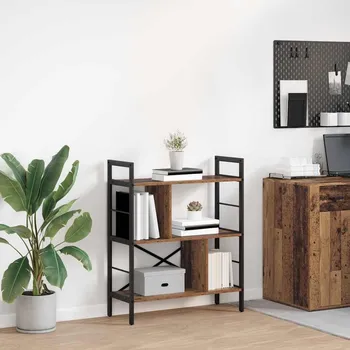 Knihovna Knihovna Staré dřevo 75 x 30 x 91 cm kompozitní dřevo