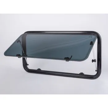 Příslušenství ke karavanu Boční výklopné okno Polyplastic PolyVision Flat velikost výřezu pro výřez 500 x 400 mm