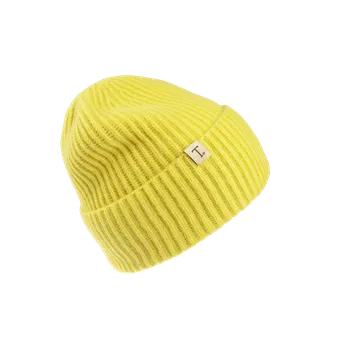 Klobouk Zimní čepice Tonak Sarah kašmír - TMAVĚ BÉŽOVÁ