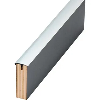 Příslušenství ke karavanu Ochranný T-profil s jednostranným zahraněním varianta Stříbrná, 5 metrů