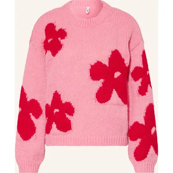 Dámský svetr Only Dámský Svetr, růžová / tmavě červená, 34