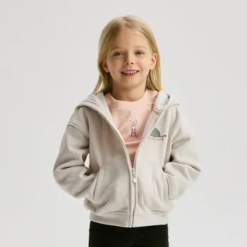 Dívčí mikina Reserved - Mikina Winnie the Pooh - světle šedá - 305FA-09X - 305FA-09X-152