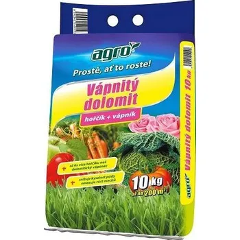 Hnojivo AGRO/NATURA AGRO Vápnitý dolomit Objem: 10kg