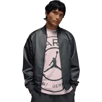 Pánská casual bunda Pánská lehká voděodolná bunda Nike PSG x Jordan 25/26 Anthem černá