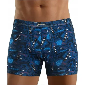 Boxerky SESTO SENSO Pánské boxerky BM09 Barber vel 3XL