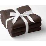 Mušelínová utěrka Nature MSN-069 Kakaově hnědá - sada 3 ks