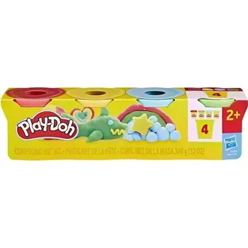 Modelovací hmota Hasbro Play-Doh 4 ks kelímků
