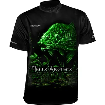Pánské tričko Tričko DRAGON Hells Anglers ClimaDRY - kapr *: Tričko DRAGON Hells Anglers ClimaDRY - kapr XXL